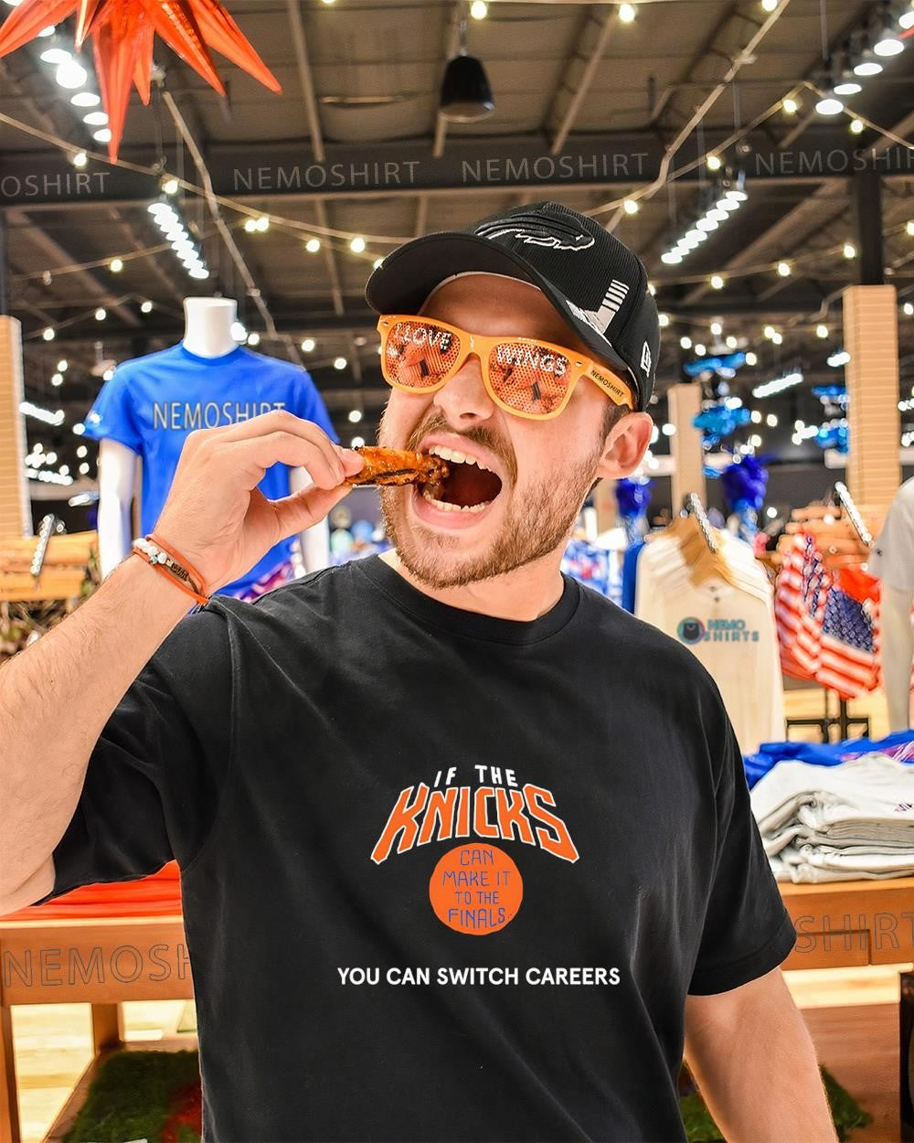 If the Knicks can make it to the finals you can switch careers shirt