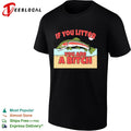 If you litter you are a bitch trout shirt
