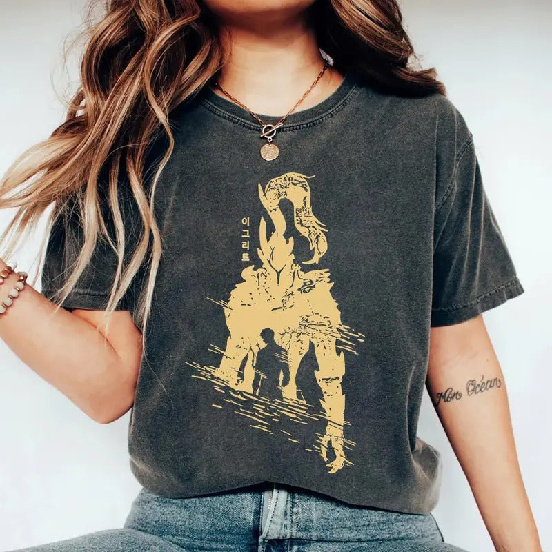 Igris Shirt, Solo Levelingg Shirt, Anime Shirt, Anime Gifts for Anime Fan, Gift For Him, Gift For Her, Vintage Unisex Tee...