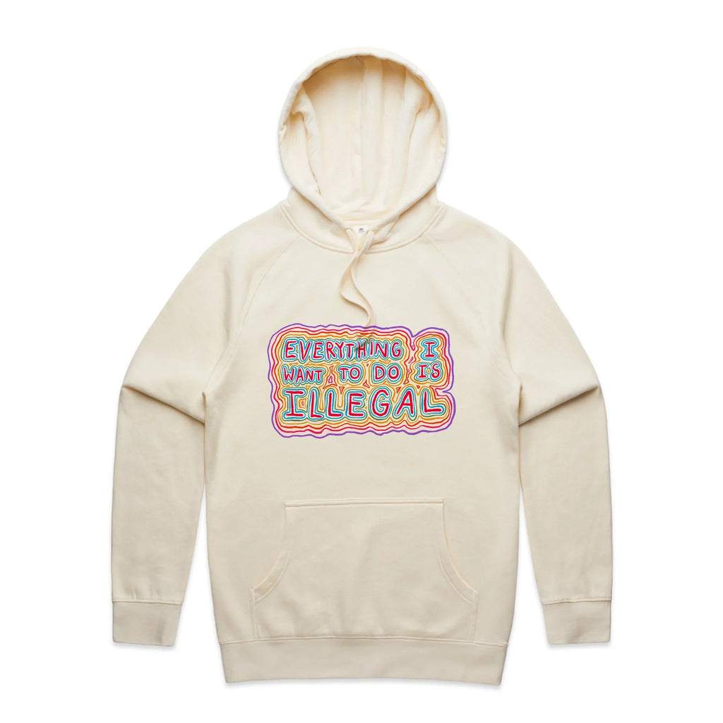 Everything I Want To Do Is Illegal Hoodie T-Shirts, Sweatshirt | CiraTrend.com (Image 2)