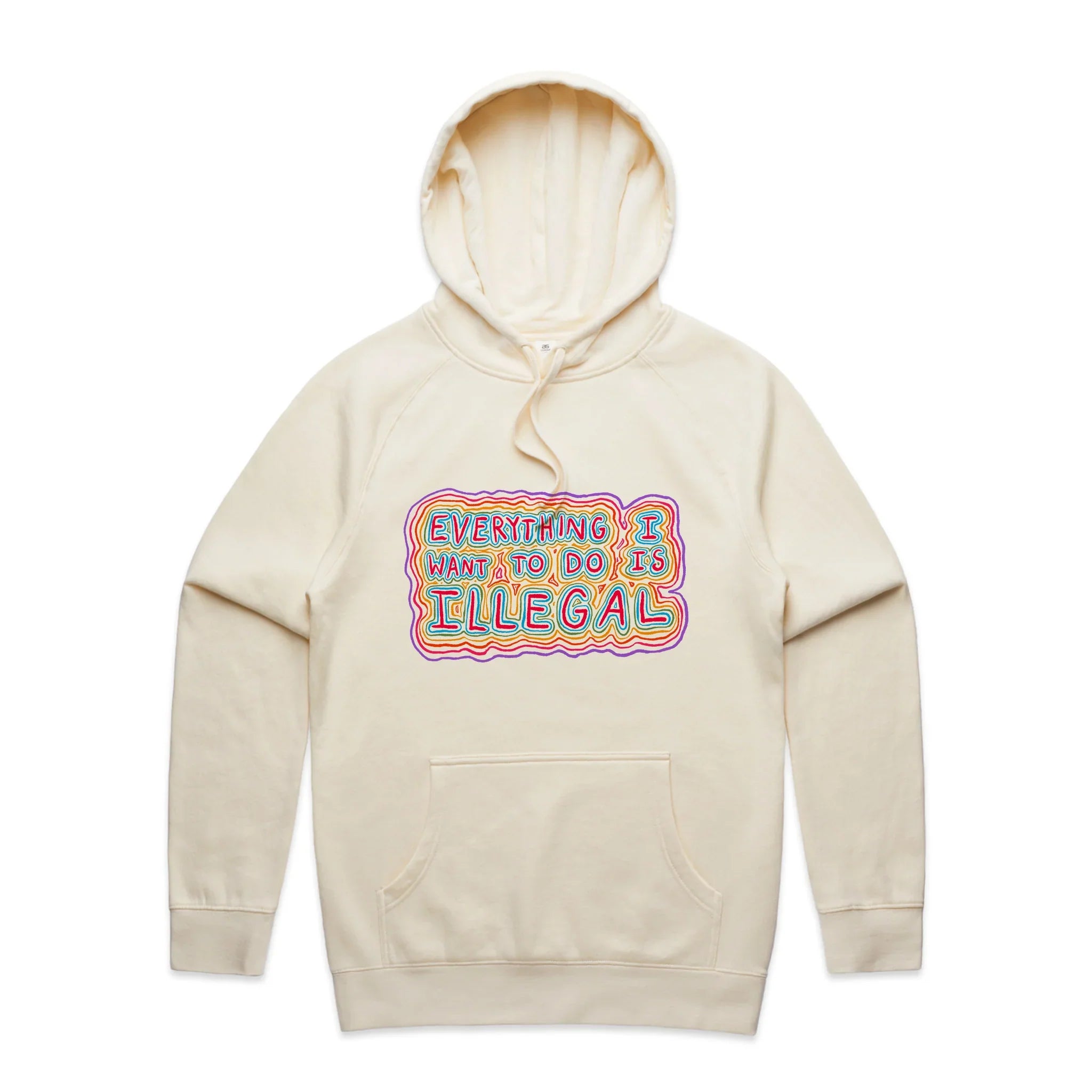 Everything I Want To Do Is Illegal Hoodie T-Shirts, Sweatshirt | CiraTrend.com (Image 2)