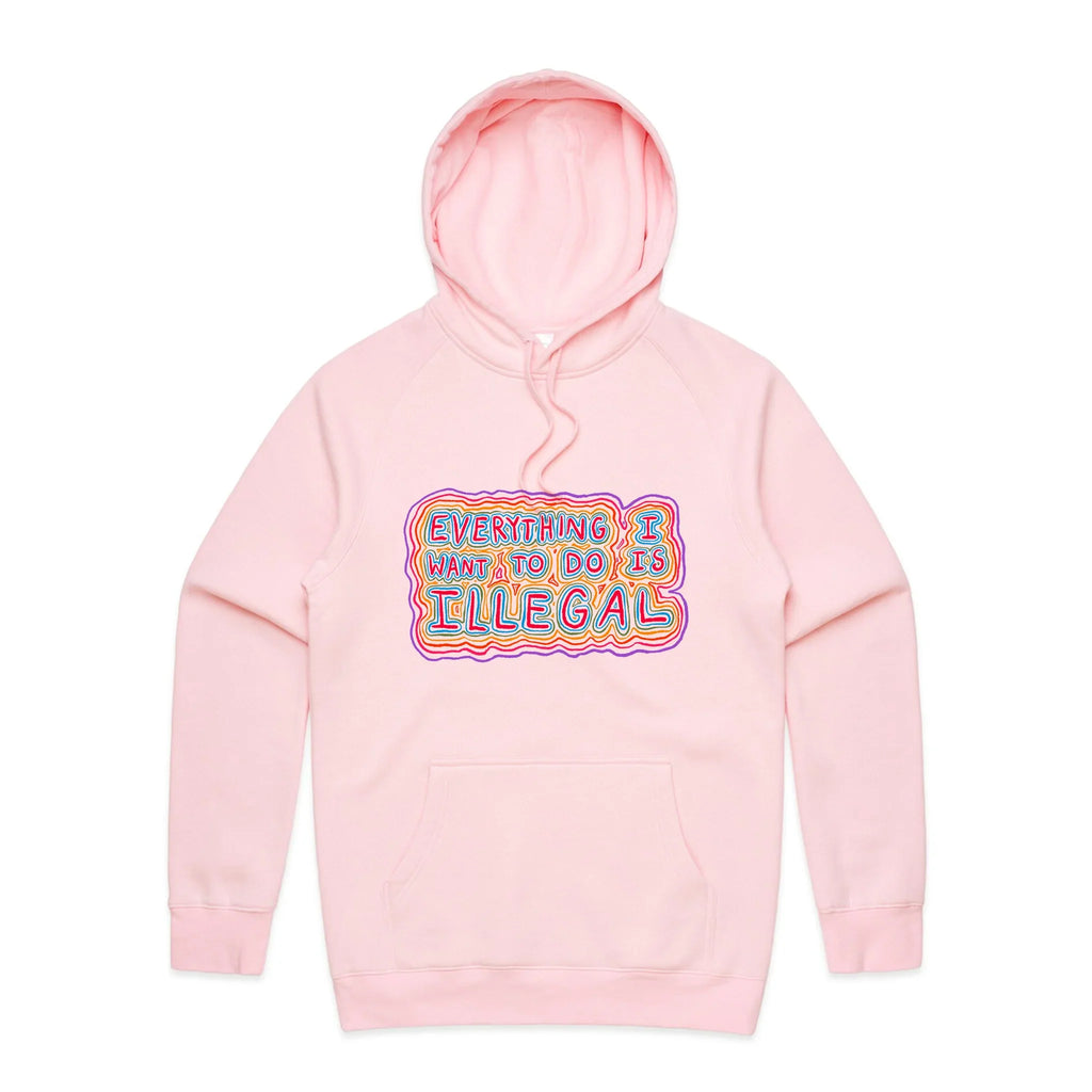 Everything I Want To Do Is Illegal Hoodie T-Shirts, Sweatshirt | CiraTrend.com (Image 4)