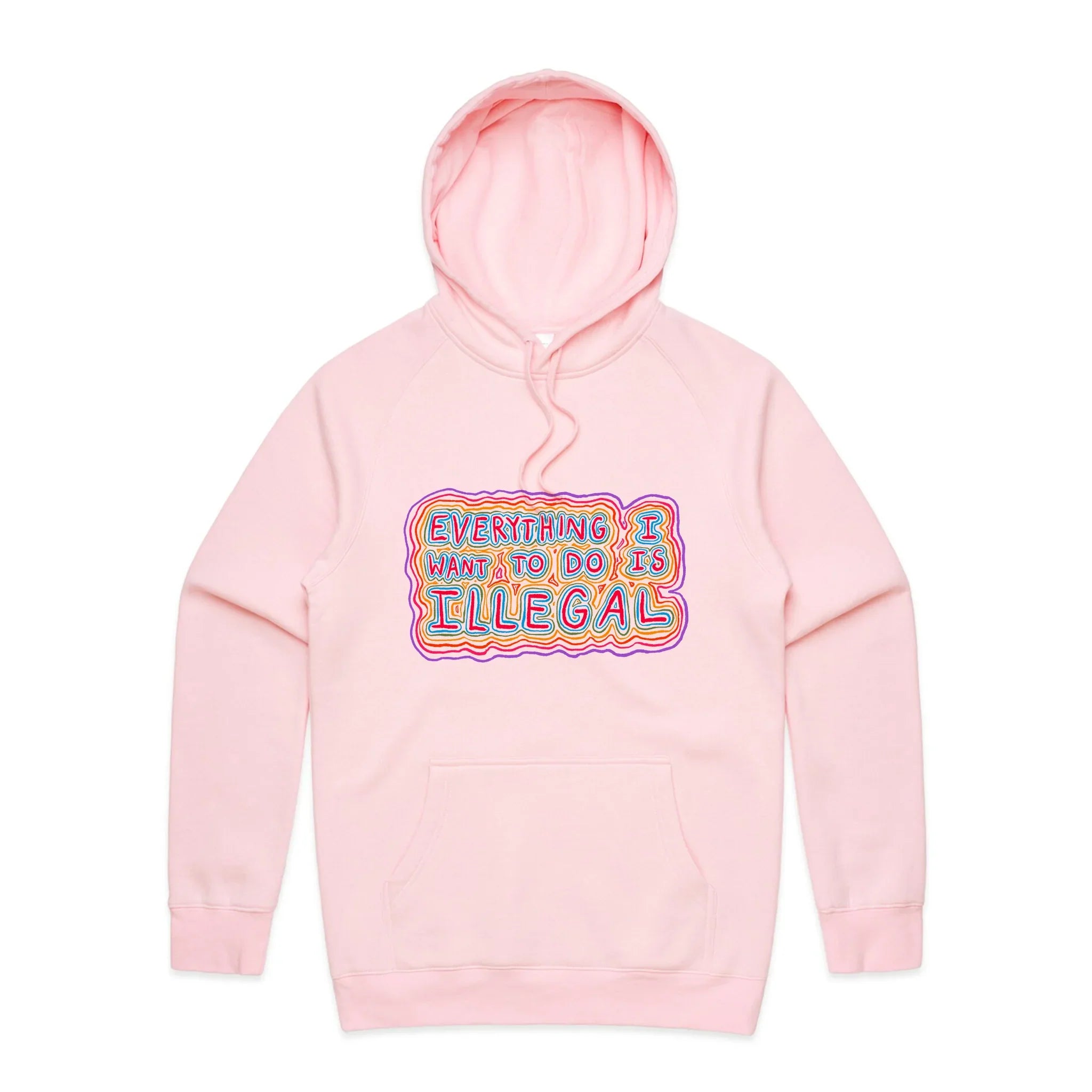 Everything I Want To Do Is Illegal Hoodie T-Shirts, Sweatshirt | CiraTrend.com (Image 4)