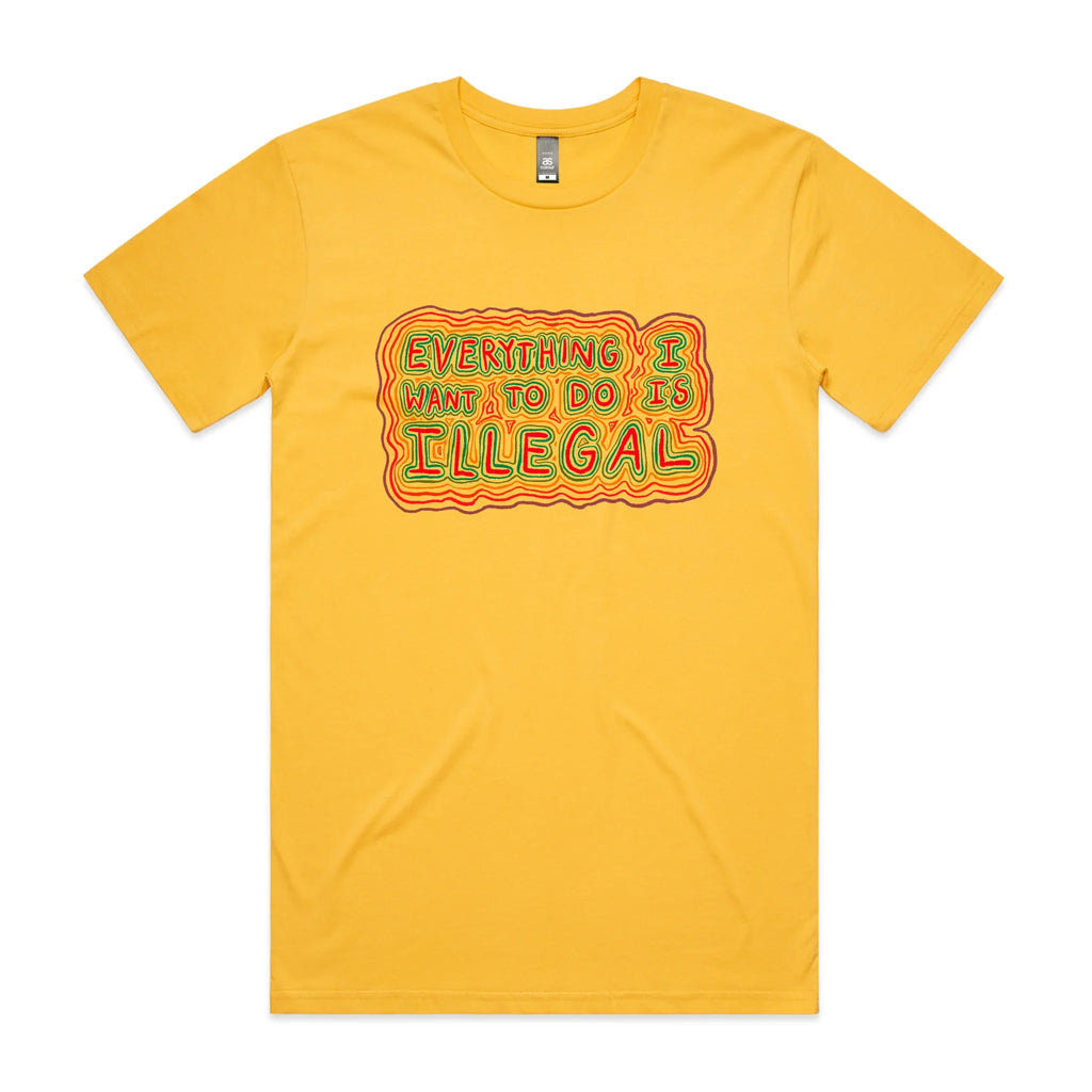 Everything I Want To Do Is Illegal Tee Hoodie, Sweatshirt | CiraTrend.com (Image 3)