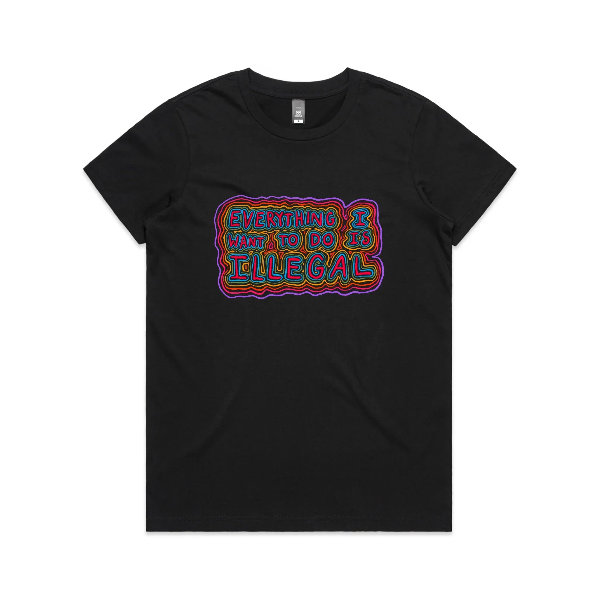 Everything I Want To Do Is Illegal Tee Hoodie, Sweatshirt | CiraTrend.com (Image 5)