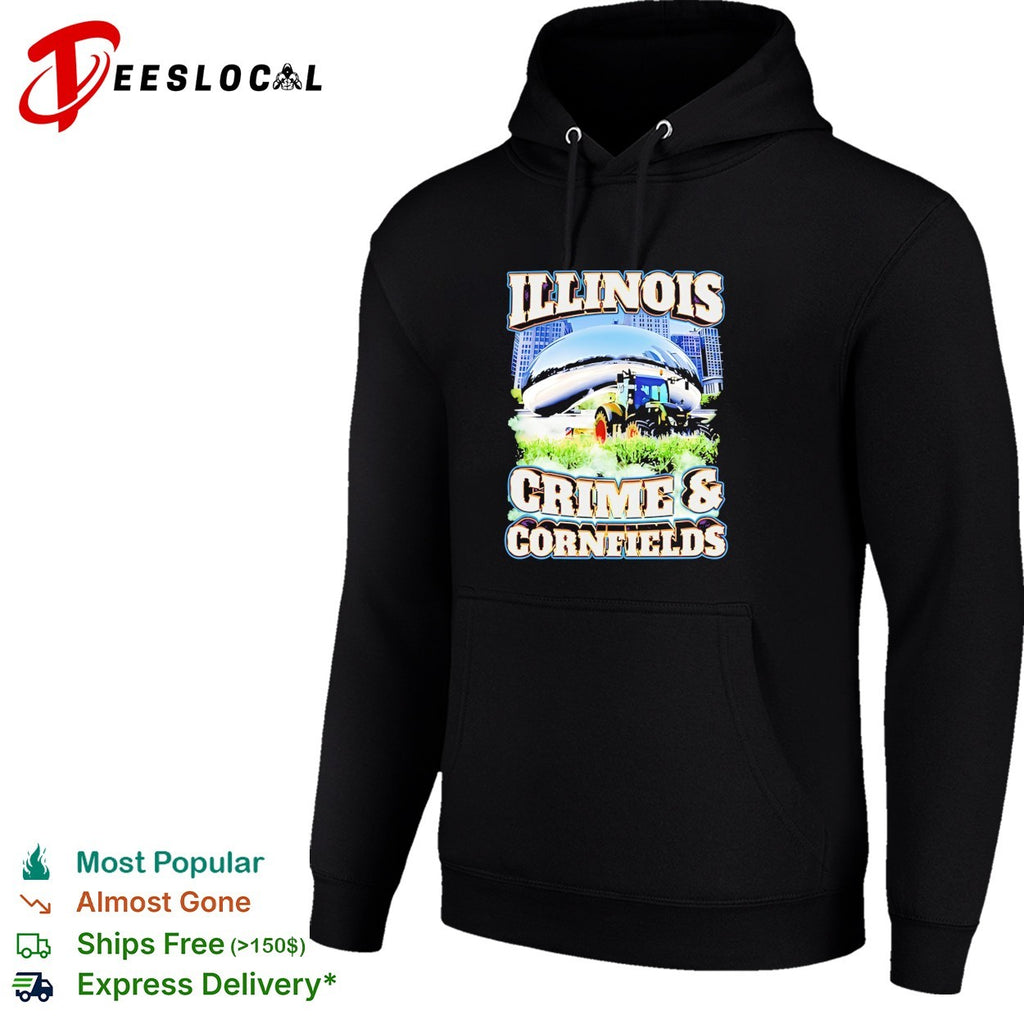 Illinois Crime and Cornfields Chicago shirt