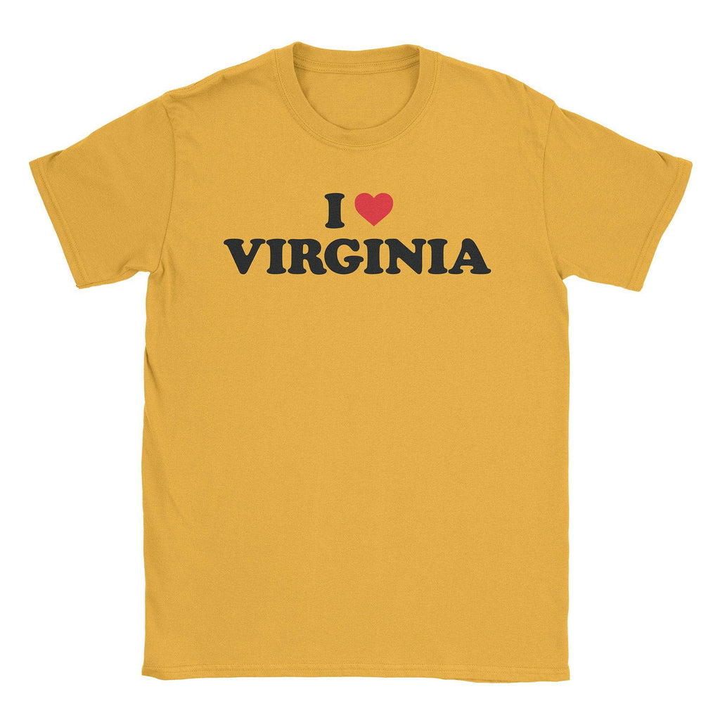 I Ã¢â„¢Â¡ Virginia T-Shirt Hoodie, Sweatshirt | CiraTrend.com (Image 4)