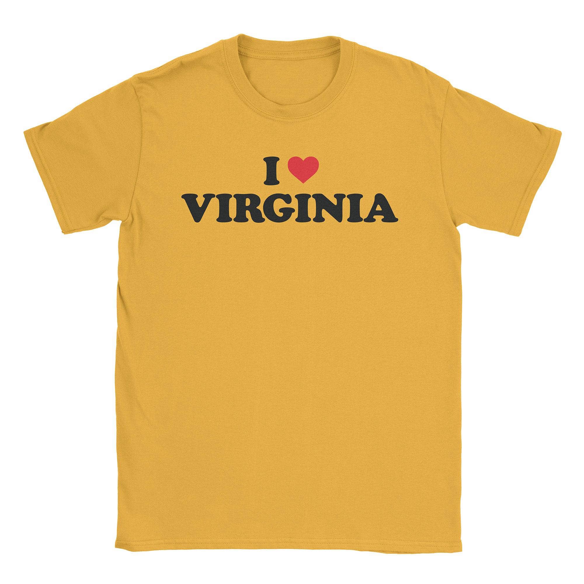 I Ã¢â„¢Â¡ Virginia T-Shirt Hoodie, Sweatshirt | CiraTrend.com (Image 4)