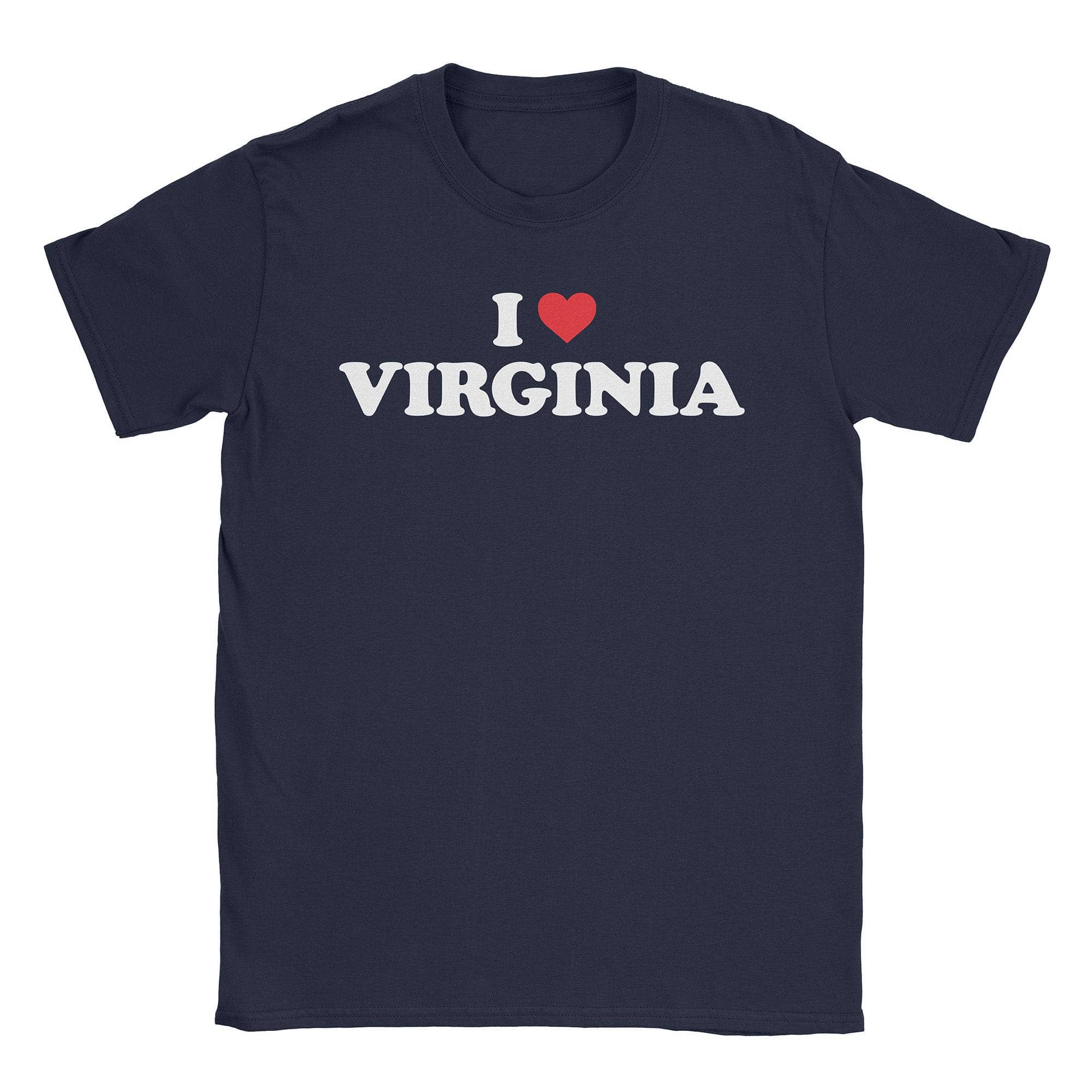 I Ã¢â„¢Â¡ Virginia T-Shirt Hoodie, Sweatshirt | CiraTrend.com (Image 3)