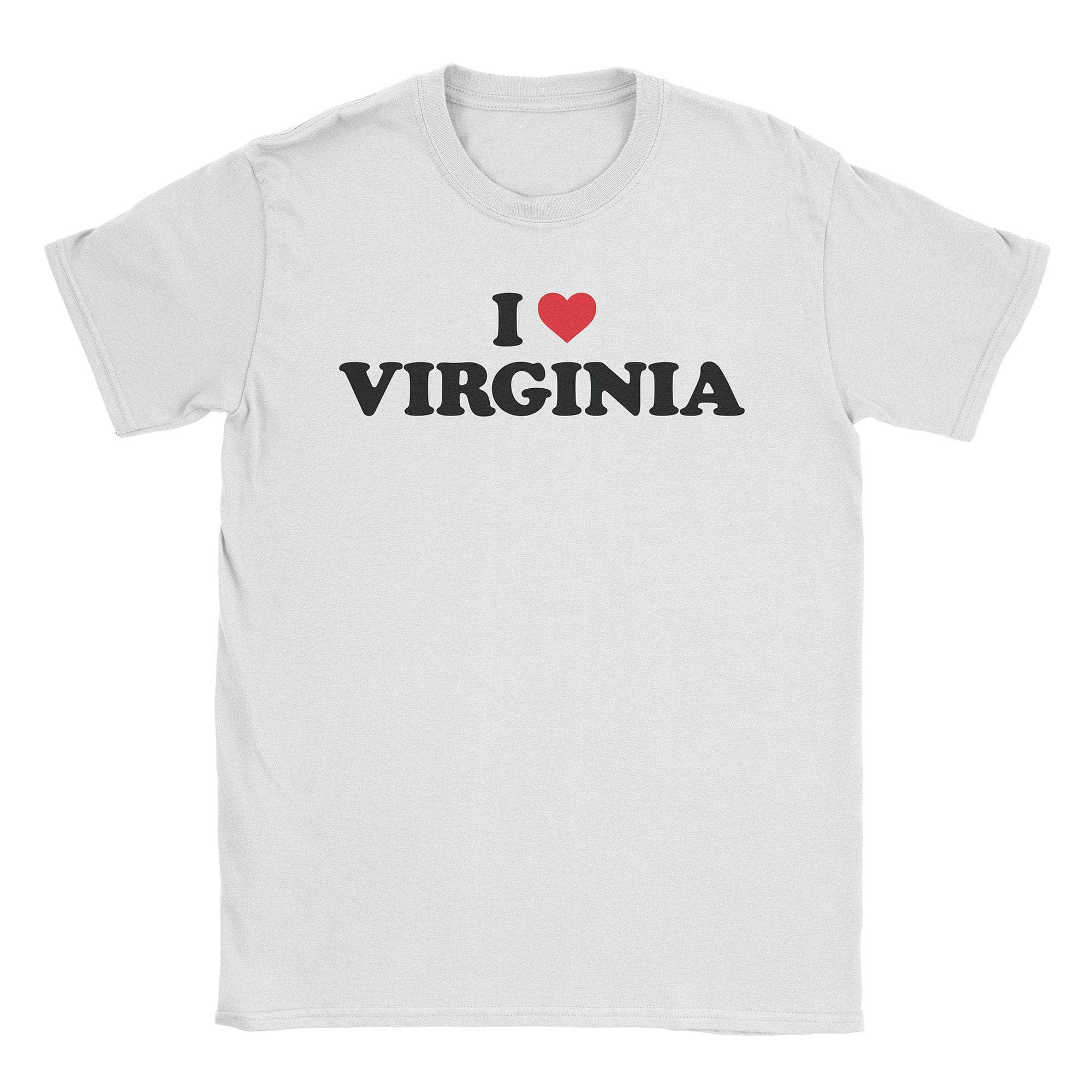 I Ã¢â„¢Â¡ Virginia T-Shirt Hoodie, Sweatshirt | CiraTrend.com (Image 2)