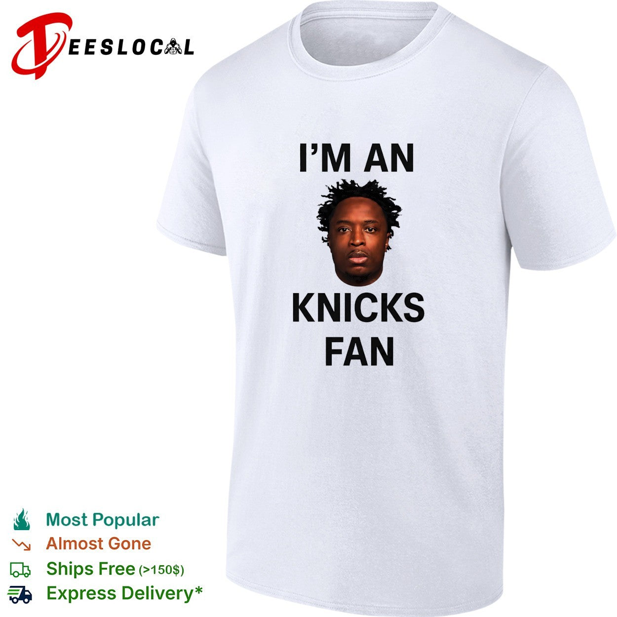 I’m a Knicks fan face meme shirt
