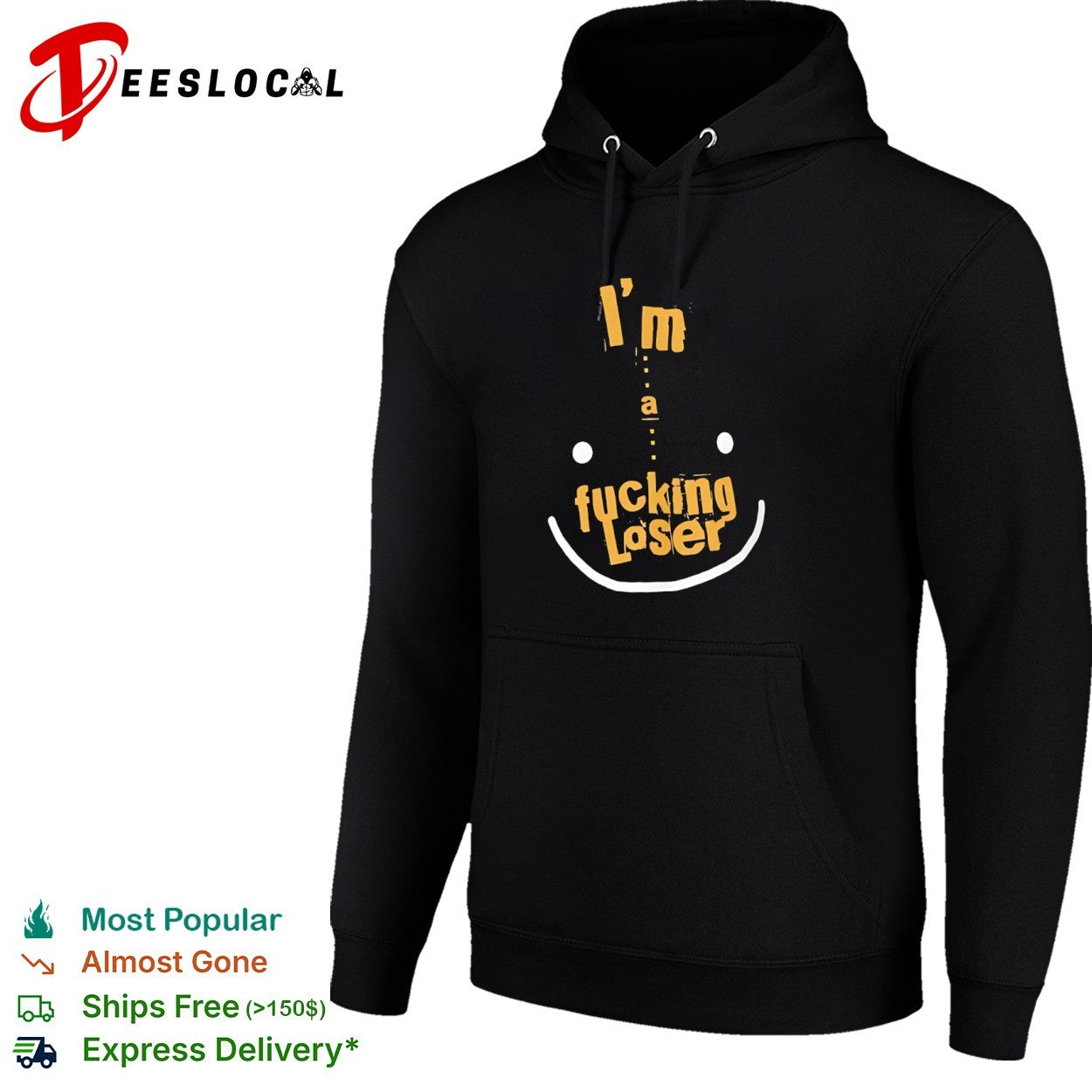 I’m a fucking loser smile face shirt