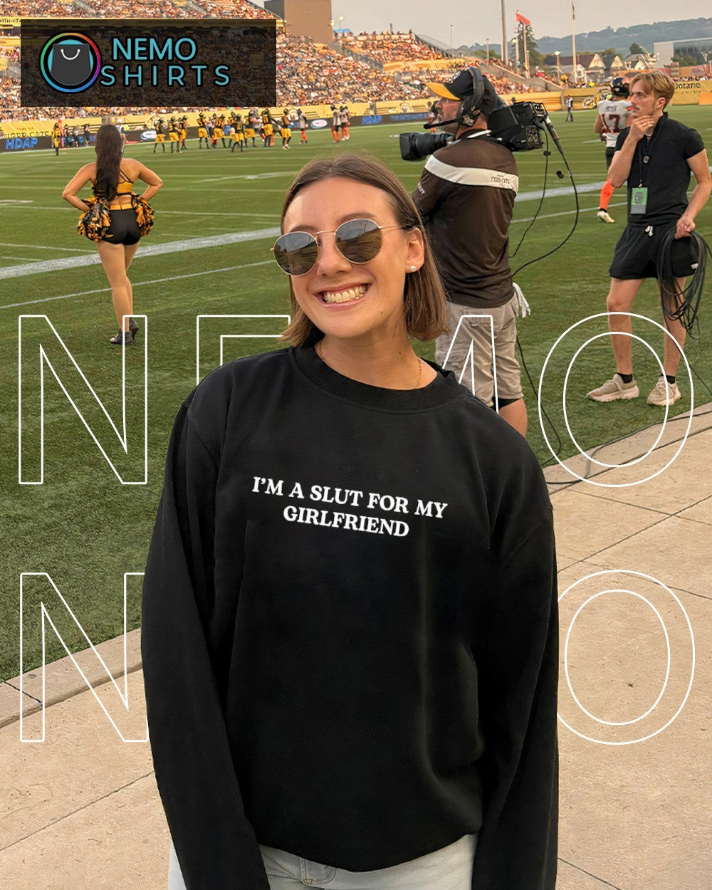 I’m a slut for my girlfriend text shirt