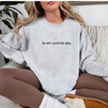 In My Auntie Era Embroidery Sweatshirt, Auntie era Sweatshirt, 2024 Auntie Sweatshirt, Aunt Embroidered Sweatshirt,...