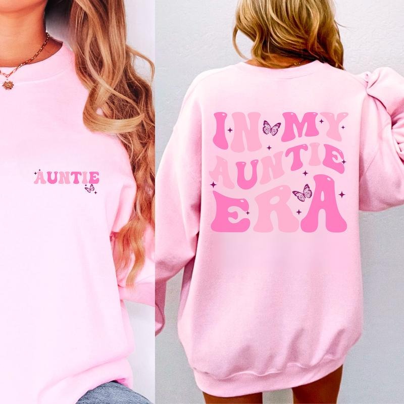In My Auntie Era Sweatshirt, Aunt Era gift  T-shirt, sweater and Hoodie | CiraTrend.com