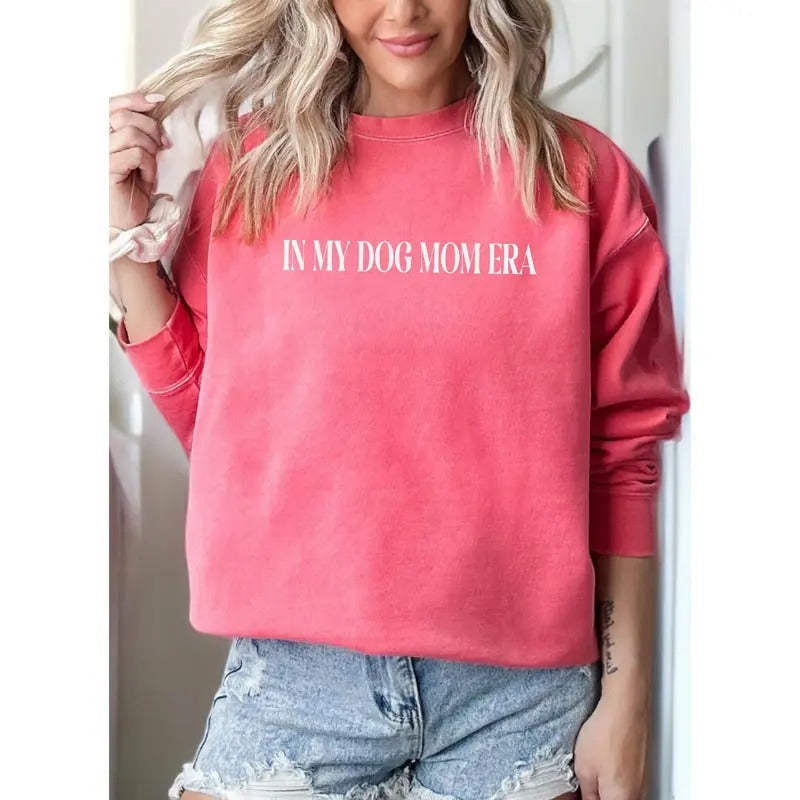 In My Dog Mom Era Sweatshirt Dog Mama Sweatshirt Dog Mom Shirt Future Dog Mom New Dog Mom Gift For Dog Mom Dog Lovers...
