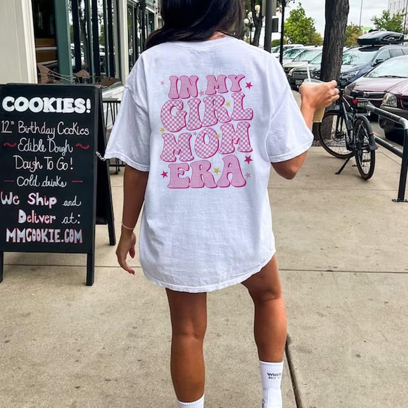 In My Girl Mama Era Comfort Colors Shirt, In My Mama Era Shirt, Girl Mama T-shirt, Girl Mama Tee, New Mom Gift, Expecting...