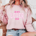 In My Lover Era Valentines Printed Sweatshirt, Lover Heart Sweatshirt, Valentines Comfort Colors T Shirt, Good Vibes Gift...