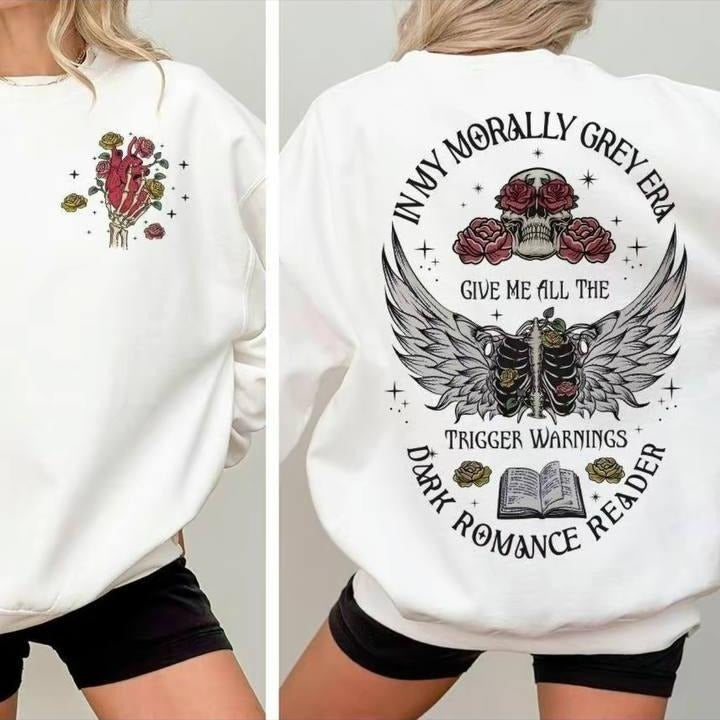 In My Morally Grey Book Club Era Sweatshirt, Booktok Lovers T-shirt, Bookish Things Smut, Book Worm Gift, Dark Romace...