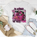 In October We Wear Pink Horror Character Wear Pink Horror T-Shirt Hoodie, Sweatshirt | CiraTrend.com