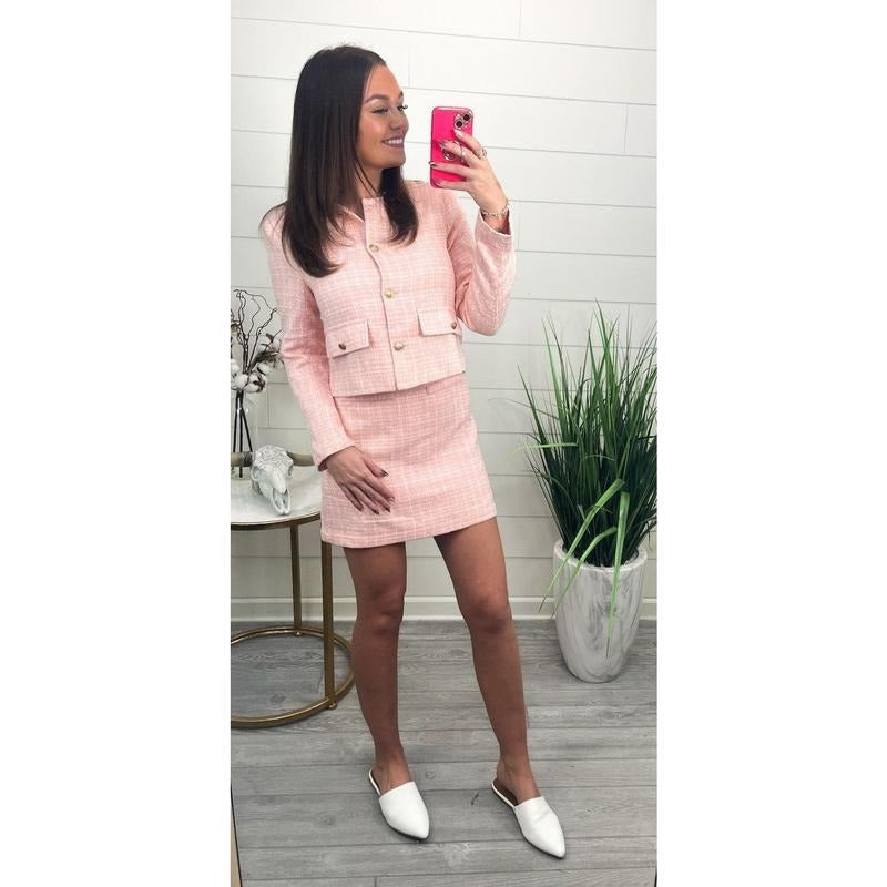 In The Clique Tweed Blazer Set T-Shirts, Hoodie, Sweatshirt | CiraTrend.com
