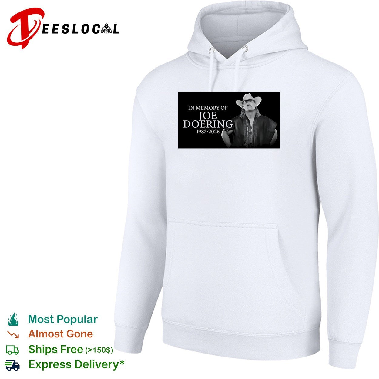 In memory of Joe Doering 1982 2026 shirt