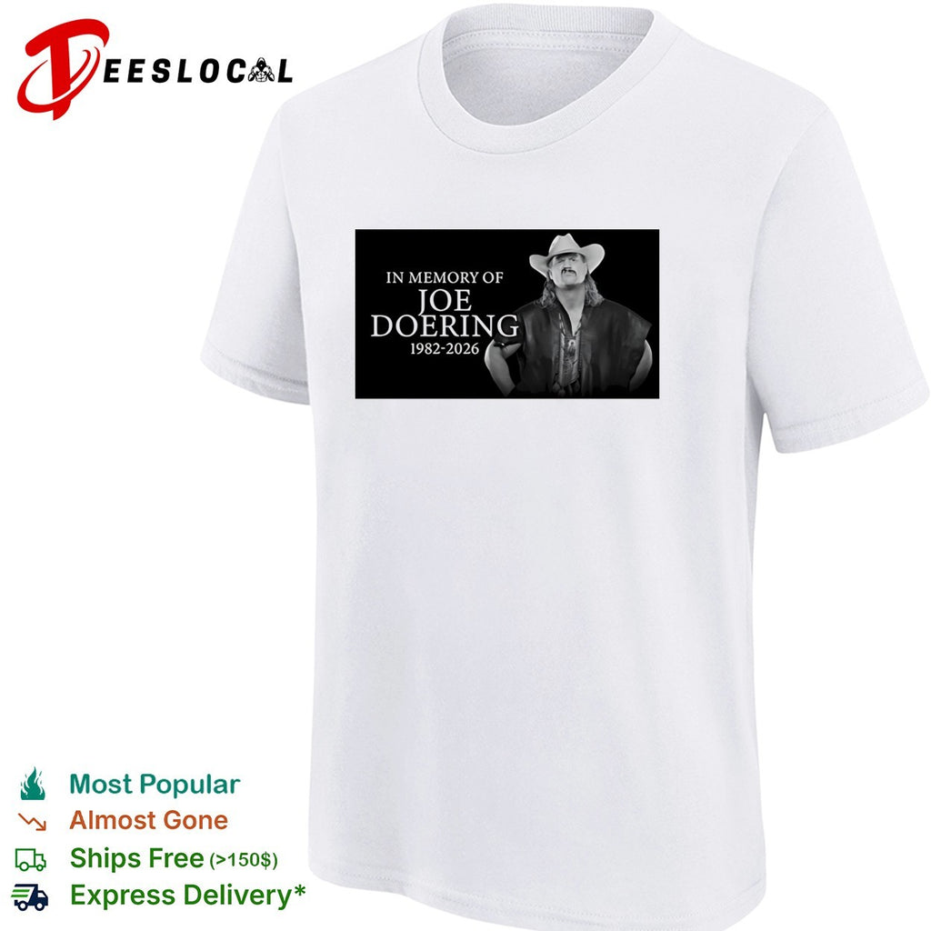 In memory of Joe Doering 1982 2026 shirt