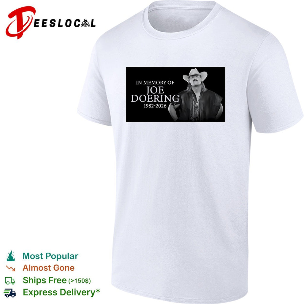 In memory of Joe Doering 1982 2026 shirt