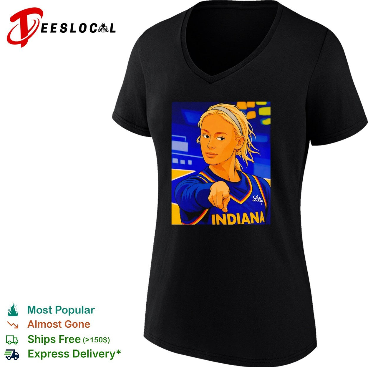 Indiana Fever Caitlin Clark basketball point shirt