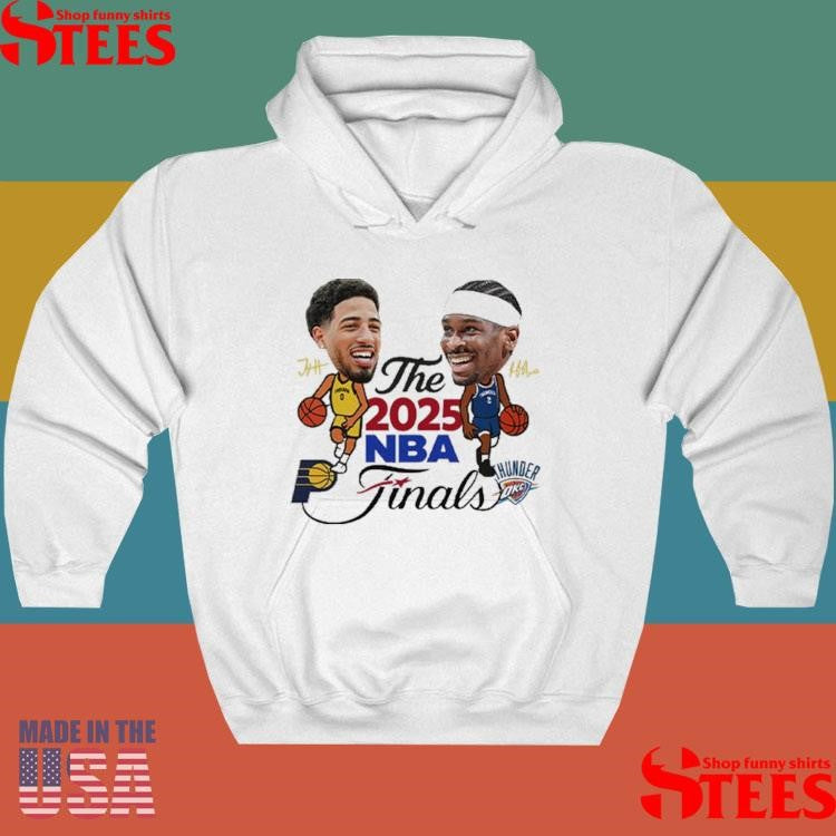 Indiana Pacers Vs Oklahoma City Thunder The 2025 Nba Finals Signature T-shirt