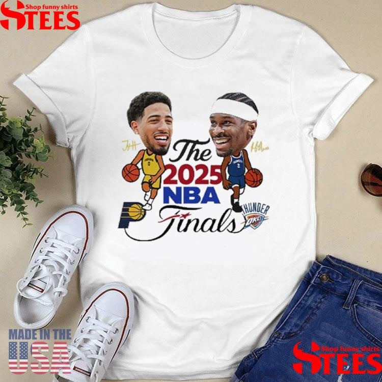 Indiana Pacers Vs Oklahoma City Thunder The 2025 Nba Finals Signature T-shirt