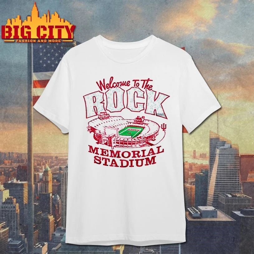 Indiana University Memorial Stadium Welcome To The Rock shirt