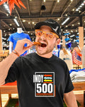 Indy 500 WWF Archer Charcoal the racing capital of the world shirt