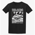 Initial D Panda Trueno Double-Sided T-Shirt Hoodie, Sweatshirt | CiraTrend.com