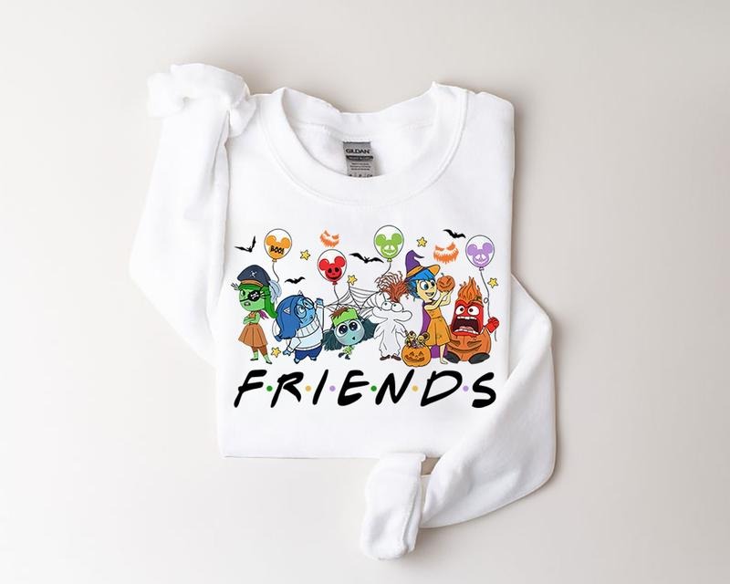 Inside Out Halloween Shirt, Inside Out 2 Movie Joy Disgust Anger Sadness Fear Anxiety Envy Ennui Embarrassment Pumpkin...