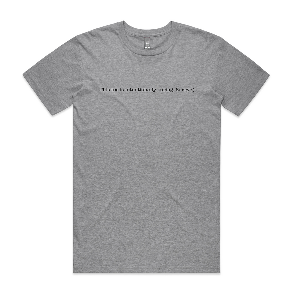 Intentionally Boring Tee Hoodie, Sweatshirt | CiraTrend.com (Image 1)