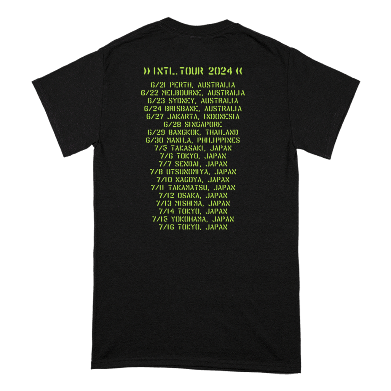 "Intl. Tour 2024" T-Shirt Hoodie, Sweatshirt | CiraTrend.com (Image 2)