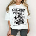 Introverted Book Lover T-Shirt, Antisocial Book Club Sweatshirt, Fantasy Bookish Merch, Reading Nerd, Dragon Shirt,...