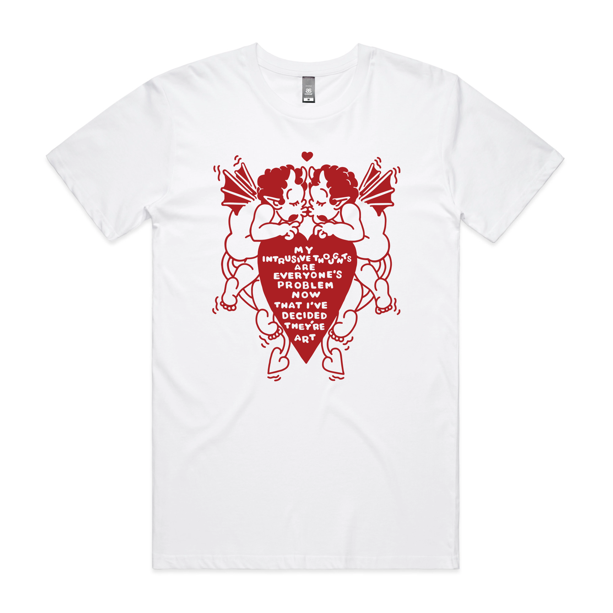 Intrusive Thoughts Tee Hoodie, Sweatshirt | CiraTrend.com (Image 2)