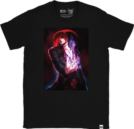 THE KING OF FIGHTERS - 'Iori Yagami' T-Shirt - Black Hoodie, Sweatshirt | CiraTrend.com