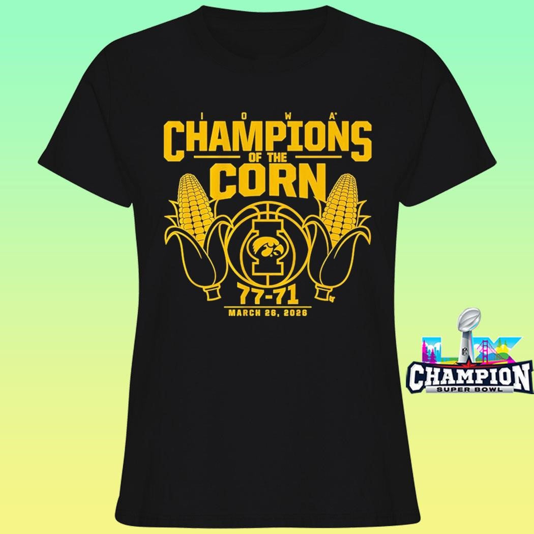Iowa Basketball Champions Of The Corn Shirt