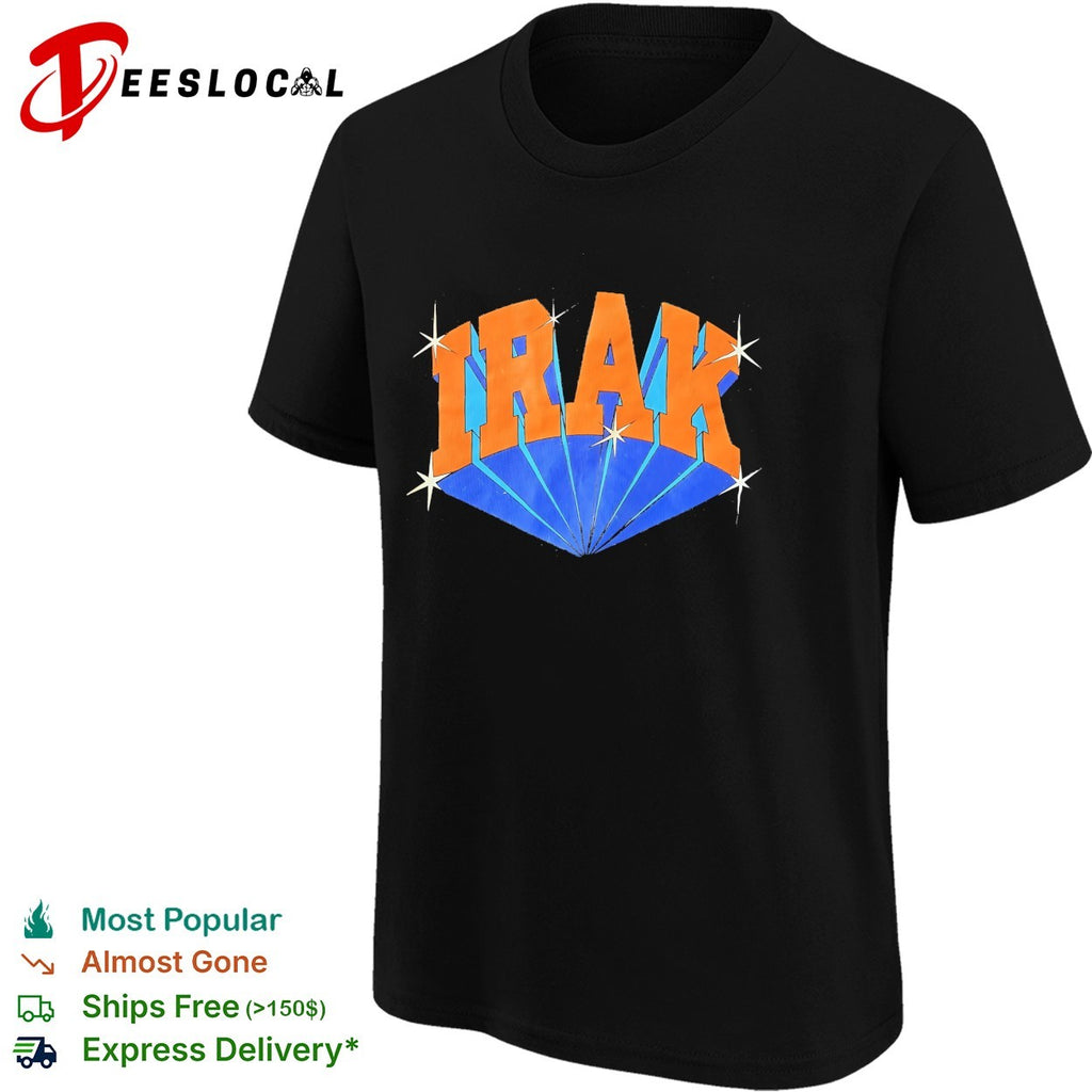 Irak logo sparkle shirt