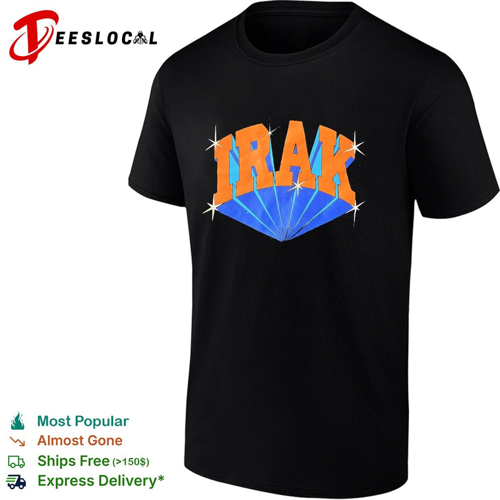 Irak logo sparkle shirt