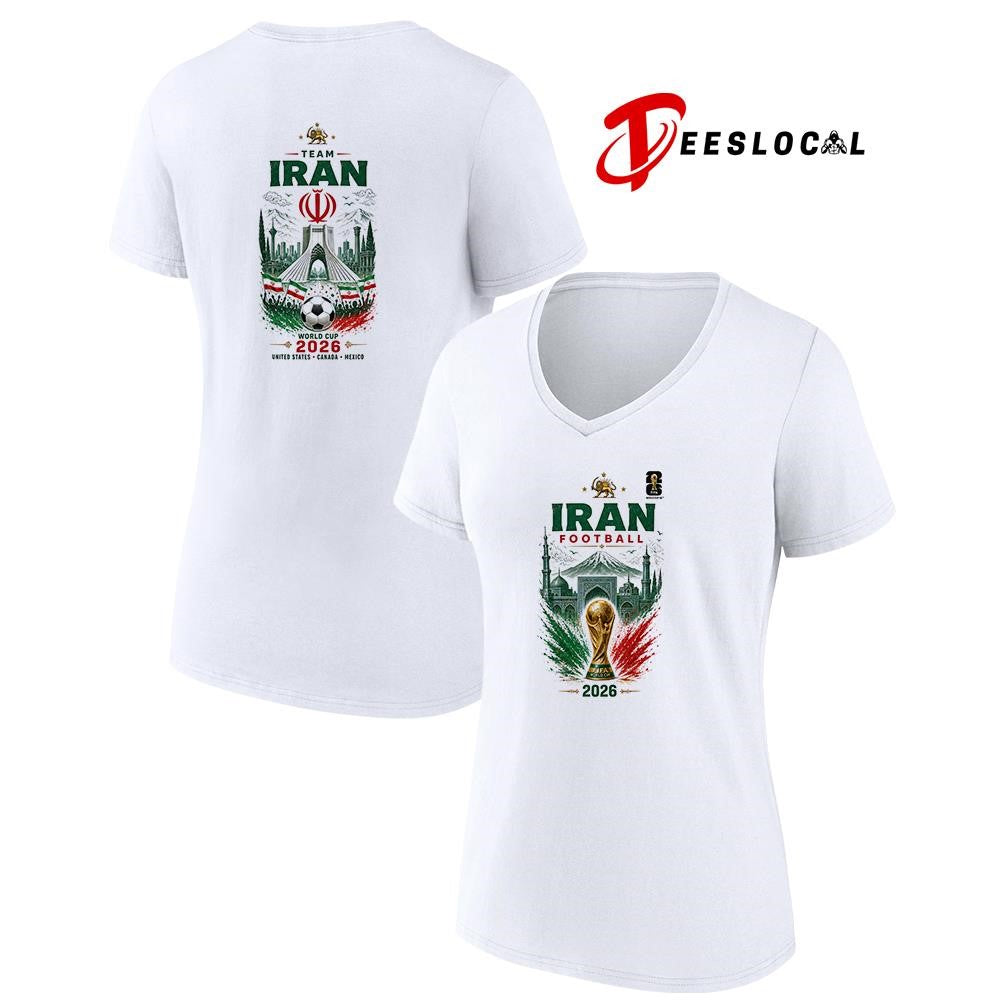 Iran World Cup trophy graphic shirt