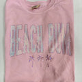 Iridescent Beach Bum Spangled Comfort Colors T-Shirt Hoodie, Sweatshirt | CiraTrend.com