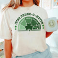 Irish Drunk O Meter Tshirt,Funny St Patricks Day Shirt,Irish Lovers and St Paddys Day,90's Y2k Shirts,St Patricks Day &...