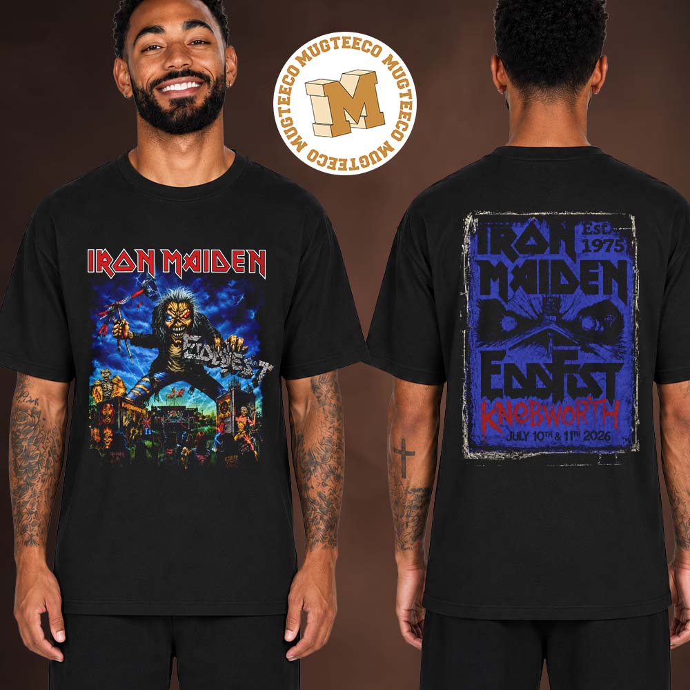 Iron Maiden Eddfest Knebworth 2026 Event Tee On July 10 11 2026 T-Shirt