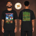 Iron Maiden Event Tee Portugal Run For Your Lives 2026 Tour Two Sided Unisex T-Shirt