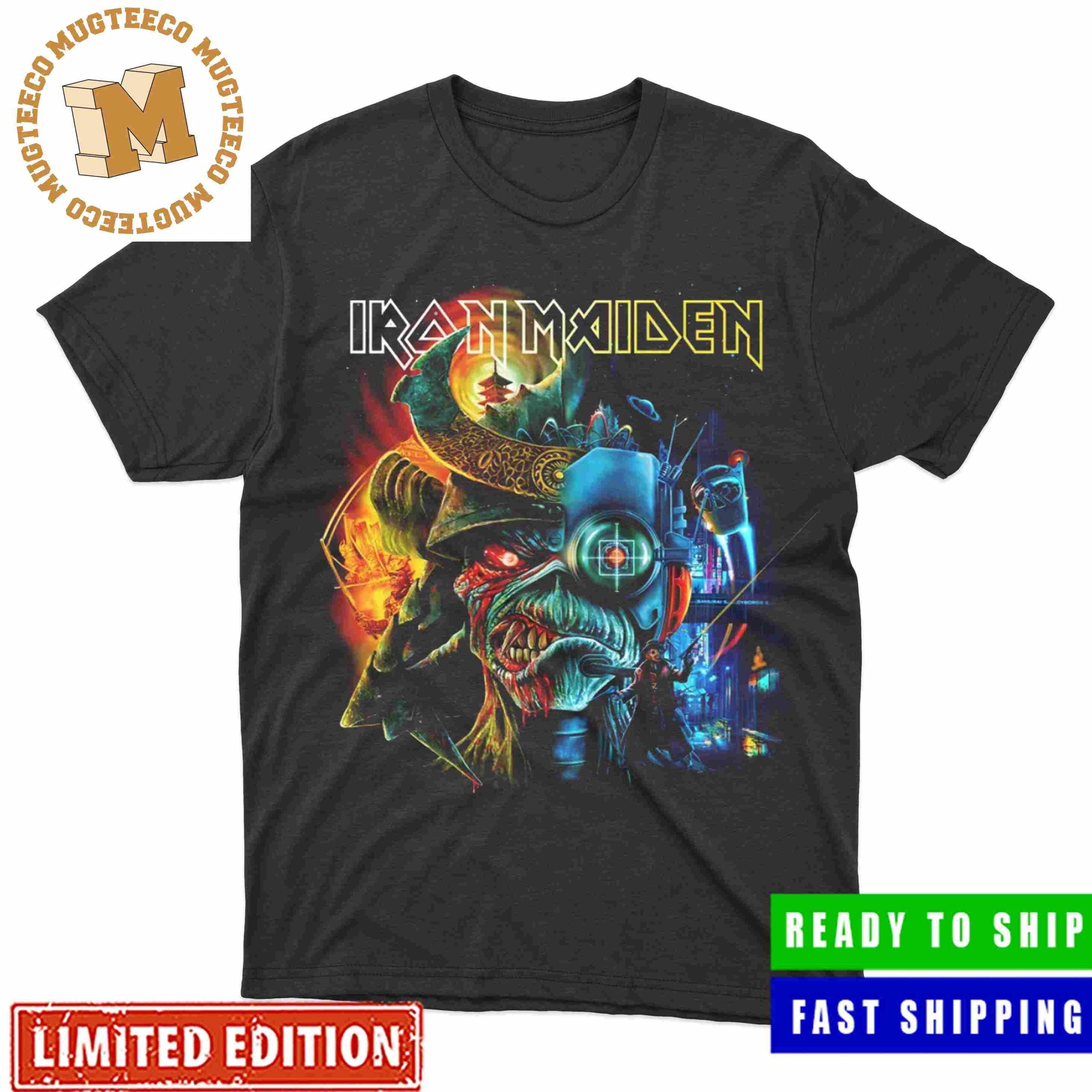 Iron Maiden Future Past 2023 Tour Official T-Shirt