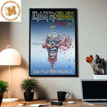 Iron Maiden The Future Past Tour 2023 Can I Play With Madness Home Decor Poster Canvas